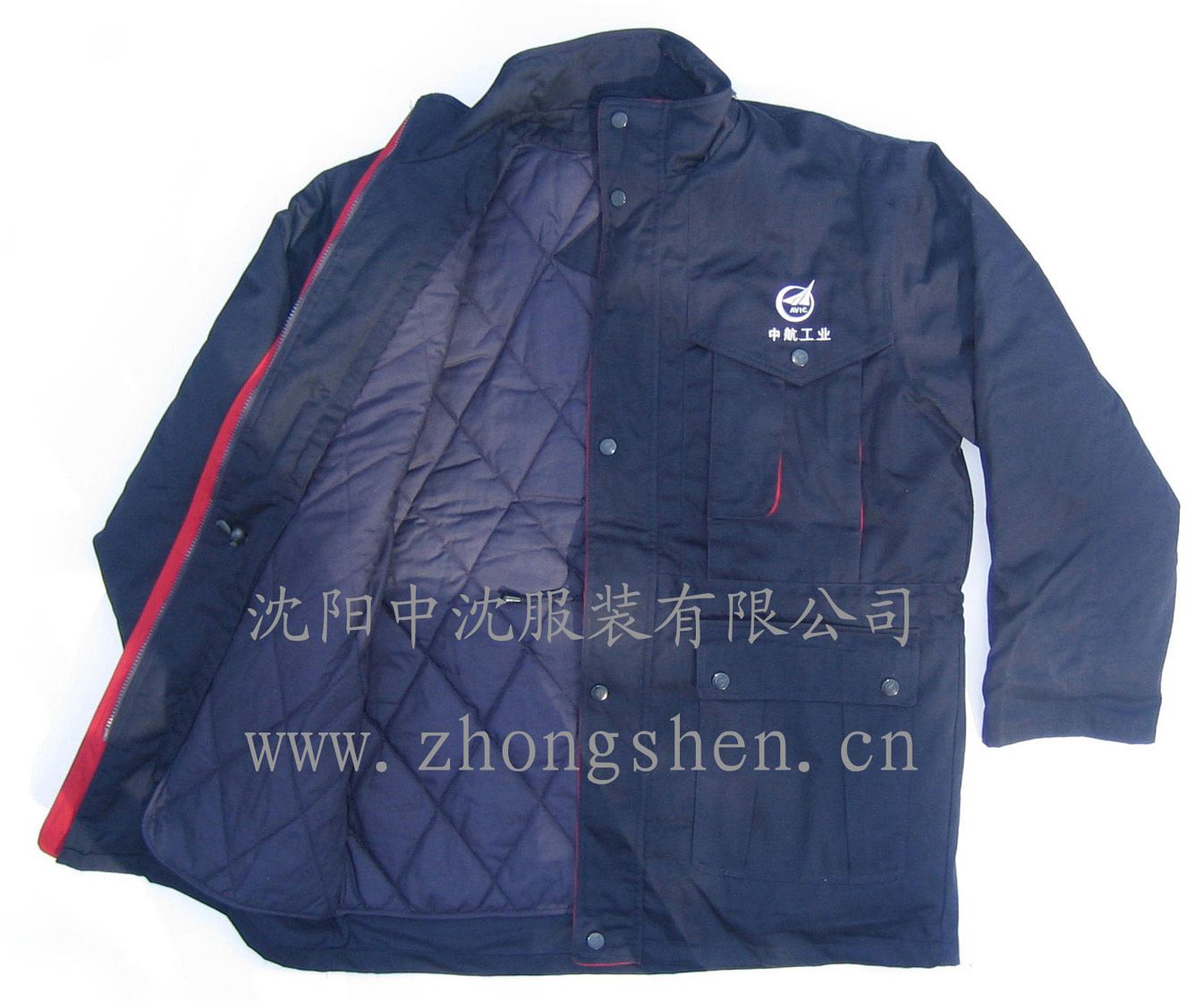 批发定制冬季防寒棉服 沈飞集团劳保棉衣 棉袄 车间